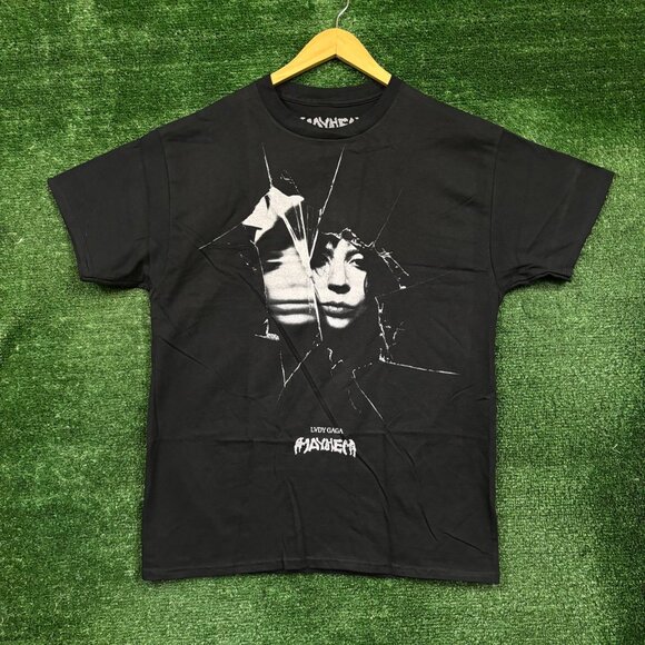 Lady Gaga Mayhem Broken Glass Album T-Shirt Size Large - Picture 1 of 4